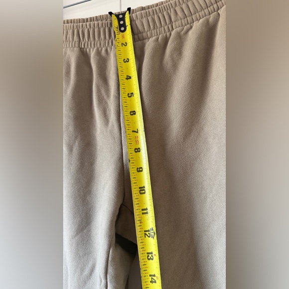 Reformation Kira Wide Leg Sweatpants Taupe - Picture 7 of 12